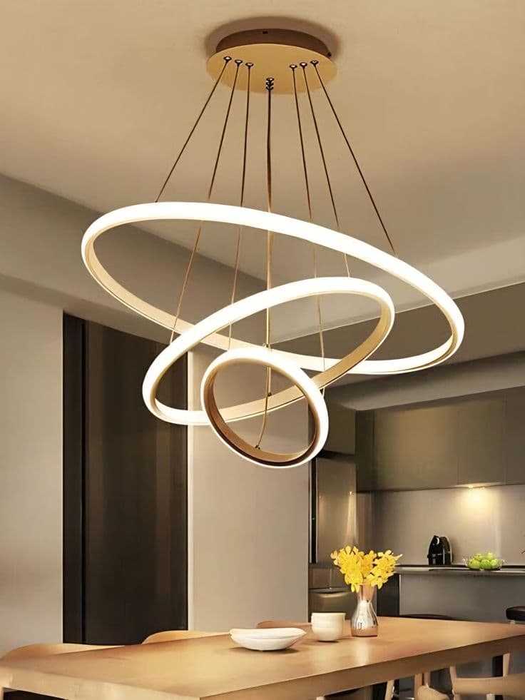 Luxury Ring LED Chandelier Light