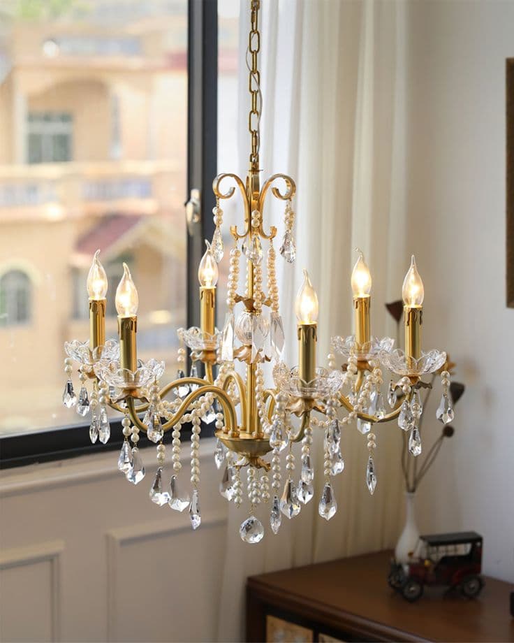 Classic Candle Style Chandelier Light